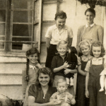 
						10.3.1947 - Josepha Samelko (Front) and Friends - Africa?					