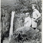 
						7.8.1947 - Marion and Bolek Samelko - Abercorn, Africa, Waterfall					