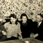 
						Aleksandra and husband, 1950′s, with friends, Mr and Mrs Charuba					