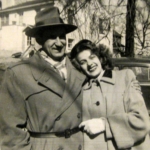 
						Aleksandra and husband, 1950′s					