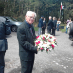 
						David Bucknall with the 2016 Kresy Siberia Wreath					