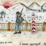 
						Scene from Teheran - by Stefan Kaptur in Henryk Leonik's diary					