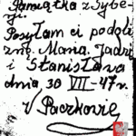 
						The inscription on the back of the photo of Maria and her daughters					