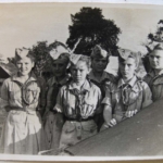 
						Girl scouts in Masindi. My mother (Irena Harasimowicz) is the 4th from left. Submitted by Richard Dojs					