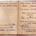 
						Military ID in Russian, English and Polish					