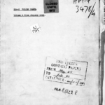 
						From the National Archives in London UK. British Army correspondence regarding administration of Displaced Person camps including Barletta, Trani and other minor camps. Document contains NO lists of names.					