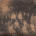 
						Photo in my grandfather's possession. My grandfather Michał Piotuch is in photo and my grandmother Antonina from family Barancewicz. Małe Horodyszcze was a Polish Colony settlement south of Baranowicze. Another source has indicated that the photo is of the youth in the Colony Małe Horodyszcze  in 1934.					