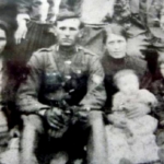 
						This is the earliest photograph Hela has of herself from her childhood in Poland. Her parents with her as a baby in her mother’s arms and her sister Tekla, on the right. An aunt is on the left by her father (1928).					