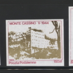 
						1989 Poczta Podziemna - Monte Cassino Set of 3					