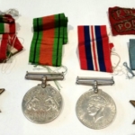 
						WWII military medals					
