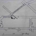 
						The location of the synagogue, nearby Russian Orthodox church on Soborna (nowadays Sw. Mikolaja)					