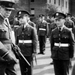 
						Lord Trenchard at RAF Halton, at our passing out parade, on 30th July 1947.					