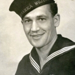 
						Tadeusz Sroka, Polish Navy. He survived the sinking of both ORP Grom and ORP Orkan.					