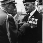 
						Tadeusz Sroka, Polish Navy. He survived the sinking of both ORP Grom and ORP Orkan. This photograph was taken in Gdynia. After the war Tadek was a prominent member of the Polish commuinity in Plymouth. He was also associated with the Federation of Plymouth and District Ex-Services Association; the 10th Destroyer Flotilla Association; the Plymouth-Gdynia Twinning Panel and the Anglo-Polish Krakowia Cultural Society.					