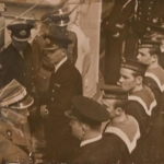 
						General Sikorski inspects the crew of ORP Garland, after the disastrous PQ16 convoy to Murmansk. Jozef Jarzabek was wounded on this convoy.					