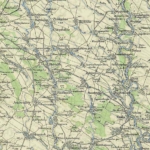 
						1910 map of area around Dawidkowce including; Husiatyn, Jezierzany, Borszczow and Skala.					