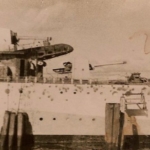 
						Damage to ORP Garland from the disastrous PQ16 convoy to Murmansk. Jozef Jarzabek was wounded on this convoy.					
