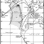 
						Tadeusz Sroka, Polish Navy. He survived the sinking of both ORP Grom and ORP Orkan. This map shows the location of the sinking of ORP Orkan on 8th October 1943. Source Richard Sroka from Michael Peszke book.					