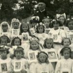 
						Krystyna is the second on the right, in the second row.					