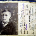 
						School ID card, Roman V. Skulski, Stryj, Galicia (formerly eastern Poland)					