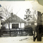
						What was once Roman's parents' home in the town of Stryj, Galicia, photo taken in the 1960s.  Only one house, but it has been occupied variously by (so far) five countries: Austro-Hungary, Poland, Germany, the Soviet Union and the Ukraine.					