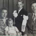 
						Post war picture of Mietek Gigiera with his Polish wife Lucyna.  They married in Italy and travelled to the UK before emigrating to Argentina.					