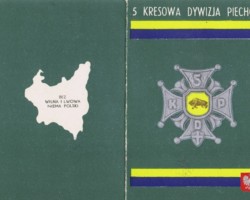 Cover of the 5th KDP commemorative badge, 1946; source: Krystyna Mew's private collection, Kresy-Siberia Foundation Cover of the 5th KDP commemorative badge, 1946; source: Krystyna Mew's private collection, Kresy-Siberia Foundation