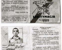 Edward Bator's ID Badge of the Schools of Junior Volunteers and Junior Volunteers "Zryw do lot" issued on 03/05/1946; source: private collection of Edward Bator, Kresy-Siberia Foundation Edward Bator's ID Badge of the Schools of Junior Volunteers and Junior Volunteers "Zryw do lot" issued on 03/05/1946; source: private collection of Edward Bator, Kresy-Siberia Foundation