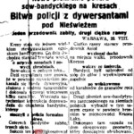 "Dziennik Białostocki", 23.08.1924, collection of the Kresy - Siberia Foundation