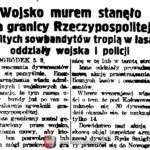"Dziennik Białostocki", August 7, 1924, collection of the Kresy - Siberia Foundation