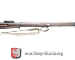 Mosin rifle wz 91
weapons produced in Russia (Izhevsk, Tula, Siestroreck). Caliber - 8 mm, weapon length - 1300 mm, length of the gun with a bayonet - 1800 mm, weight of the gun - 4.0 to 4.1 kg, weight of the gun with a bayonet - 4.3 kg, bullet weight - 15.8 g, payload weight - 2.75, cartridge weight - 28.05 (Manlicherov cartridge), gunpowder type - smokeless - nitrocellulose, largest sight - 3200 arshines (2276 m), number of shots - 5
The Museum of Polish Arms in Kołobrzeg