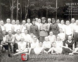 Border guards during exercises, 1930s. Archives of Border Guards in Szczecin