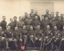 Non-commissioned officers of the KOP battalion "Dederkały", Dederkały Wielkie, around 1937, Archives of Maria and Mirosław Rubas