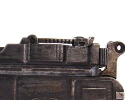 Mauser wz 96 semi-automatic pistol
The weapon is made in Germany, designed by Paul Mauser, operating on the principle of partial recoil of the barrel (6 mm) and acting as a recoil of the bolted breech when fired. Weapon caliber 7.63 mm, weapon length 290 mm, barrel length 140 mm, weight of the weapon with a magazine 1287 g, initial velocity of the projectile 430 m / s, range up to 1000 m, magazine for 6, 10.20 rounds. The weapon was carried in a wooden holster, which could also be used as an adaptable stock that allows firing from the shoulder. The gun consists of 37 parts, built in many varieties and versions. According to the regulations, officers in the Second Polish Republic were obliged to buy pistols with their own money. These matters were regulated by the commanders of the sub-units. Thus, these weapons appeared in border formations as a non-permanent Polish Arms Museum in Kołobrzeg