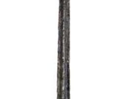 Russian Mosin bayonet
Sleeve stabbing bayonet for the Mosin rifle model 1891 and in the drago version. In the infantry, the bayonet was permanently attached to the rifle (it had no scabbard). In the cavalry, it was worn with hooks placed on the scabbard of a cavalry skull. In Germany and Austria, scabbards were added to the wet bayonets, pattern 1891. The bayonet pattern 1891 was marked with the manufacturer's mark (hammer - Tula, arrow - Sestrojeck, arrow on the bow - Izhevsk), as well as the bayonet number and inspection stamps.
Construction:
The bayonet head is convergent, made of a conical rod, four-pointed, concave ground. The top is flattened, which allows the use of a bayonet as a screwdriver. The arm is very short (18 mm, of which 16.5 mm falls on the outer diameter of the head within the shoulder, i.e. the blade offset from the outer diameter of the sleeve 2.5 mm). The axis of the head is parallel to the axis of the barrel. Z-shaped sleeve, entry flange open, no ridge. Locking with a ring that is elongated due to the height of the front sight. The locking ring rests against the flange on the bayonet sleeve, and its rotation limits the pin soldered to the sleeve and the blocking ring blank
Dimensions:
Bayonet length - 504 mm, blade length (from the tip to the sleeve outlet) - 432 mm, blade length (from the tip to the sleeve outlet) - 432 mm, blade length (including the arm) - 448 mm, maximum blade diameter - 16.5 mm, sleeve length - 71.2 mm, inner sleeve diameter - 15.5 mm, outer sleeve diameter - 19 mm. This bayonet was used by Polish border formations in the initial period after the First World War
Archives of the Border Guard in Szczecin