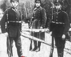 K.O.P. soldiers on patrol, 1920s. Archives of the Kresy - Siberia Foundation