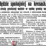 "Kurjer Lwowski", August 25, 1924, collection of the Kresy-Siberia Foundation