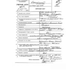 Records of a prisoner of war Konstanty Sokół-Sokołowski in Soviet captivity, NKVD POW camp in Starobielsk