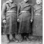 Soldiers of the Polish Army in Soviet captivity, a POW camp in Kryvyi Rih (in the center, a resident of the Polesie province, Bazyli Byszko)