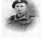 Kosjan Kodolicz in the uniform of a soldier of the 2nd Polish Corps after enlisting in Anders' army