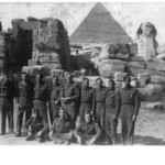 Soldiers of the Polish Army in the East (Teodor Żygiel is kneeling from the Dzisno poviat), Middle East, 1943