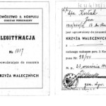 The card of the Cross of Valor given posthumously to the corporal of the 13th battalion of the 5th Kresowa Infantry Division to Jan Kułak