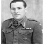 The gunner of the 3rd anti-tank artillery regiment Wasyl Byszko from Drohiczyn Poleski