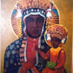 This image of Our Lady of Częstochowa, as the Queen of Poland was painted by a Polish soldier, Sergeant Major Feliks Krzewinski, in Loreto, Italy, during the Italian Campaign of World War II. It was gifted to the children of the Polish Children's Camp, Pahiatua, by the soldiers of the Third Carpathian Division of the Polish Second Army Corps. This image of Our Lady of Częstochowa, as the Queen of Poland was painted by a Polish soldier, Sergeant Major Feliks Krzewinski, in Loreto, Italy, during the Italian Campaign of World War II. It was gifted to the children of the Polish Children's Camp, Pahiatua, by the soldiers of the Third Carpathian Division of the Polish Second Army Corps.