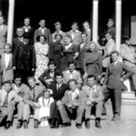 A Sunday afternoon on the steps of the Polish Boys' Hostel. Source: Polish Children's Reunion Committee 2004. A Sunday afternoon on the steps of the Polish Boys' Hostel. Source: Polish Children's Reunion Committee 2004.