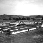 Aerial photograph of the camp with a view of the camp with the girl's dormitories in front. Source: Polish Children Reunion Committee 2004. Aerial photograph of the camp with a view of the camp with the girl's dormitories in front. Source: Polish Children Reunion Committee 2004.