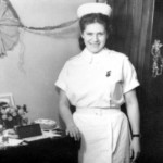 Dioniza Choroś (Gradzik) on her graduation as a nurse at Wellington Hospital's Nurses Home in 1951. Source: Polish Children's Reunion Committee 2004. Dioniza Choroś (Gradzik) on her graduation as a nurse at Wellington Hospital's Nurses Home in 1951. Source: Polish Children's Reunion Committee 2004.