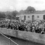 Polish children waiting to board the Sontay in Khorramshahr, Iran, October 1944. Source: Polish Children’s Reunion Committee 2004.