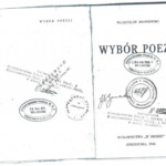 In 1944 as the Polish children were leaving Iran, each child was given several books to carry in their personal possession. Barely a few weeks after their arrival at Pahiatua, a library was opened. Most of these books had been printed during the war in Jerusalem and Tel Aviv. They were also printed in the United States and given as donations from the Polish Americans. The stamps on the page of the book 'Wybór Poezji' show the journey of this book across the world. 1. Book published in Jerusalem in 1944 on route in effect back to Poland 2. Stamp 'Dyrekcji Państwowego Liceum i Gimnazjum w Isfanie 3. Stamp 'Inspektoratu Szkolnega w Isfahanie 4. Stamp " Delegatury Ministerstwa Pracy i Opieki Społecznej I Oświecenia Publicznego w Nowej Zelandii 5. Stamp Stowarzyszenia Polaków w Nowej Zelandii 6. Stamped as sold by Stowarzyszenia Polaków w Nowej Zelandii. Source: Józef Zawada