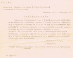 A copy of a certificate from the Polish Delegation of the Ministry of Social Welfare and Assistance in Iran, issued to Stanisława Szczawińska in connection with the termination of her work as a trustee and possible employment at the Delegation in Mexico, where Polish refugees were sent ( ultimately Stanisława Szczawińska ended up in Mexico), Tehran, November 2, 1943; source: private collection of Jerzy Szczawiński A copy of a certificate from the Polish Delegation of the Ministry of Social Welfare and Assistance in Iran, issued to Stanisława Szczawińska in connection with the termination of her work as a trustee and possible employment at the Delegation in Mexico, where Polish refugees were sent ( ultimately Stanisława Szczawińska ended up in Mexico), Tehran, November 2, 1943; source: private collection of Jerzy Szczawiński